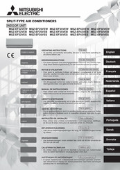 Mitsubishi Electric MSZ-EF35VEH Manual De Instrucciones