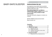 BRITAX RÖMER BABY-SAFE SLEEPER Instrucciones De Uso