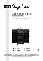 IMG STAGELINE DJC-1BASE Manual De Instrucciones