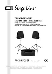 IMG STAGELINE PMX-150SET Manual De Instrucciones