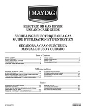 Maytag 4GMEDC10 Manual De Uso Y Cuidado