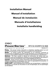 DSC RF5132-868 Manual De Instrucciones