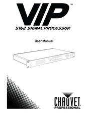 Chauvet Professional VIP 5162 Signal Processor Manual Del Usuario