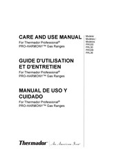 Thermador PRL30 Manual De Uso Y Cuidado