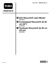 Toro Recycler 20377 Manual Del Usuario