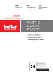 baltur COMIST 250 Manual De Instrucciones
