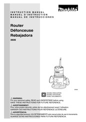 Makita 3606 Manual De Instrucciones