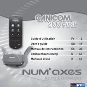 Num'axes CANICOM 200 FIRST Manual De Instrucciones