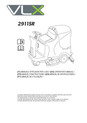 TVX 2911SR Manual De Instrucciones