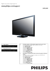 Philips 32PFL3509 Manual Del Usuario