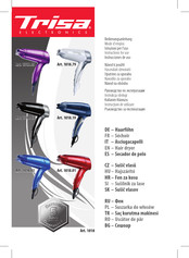 Trisa electronics 1018 Instrucciones De Uso