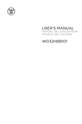 WESTINGSHOUSE WD32HBB101 Manual Del Usuario