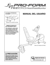 Pro-Form PFEVEX61831 Manual Del Usuario