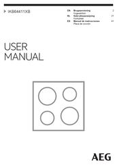 Aeg IKB64411XB Manual De Instrucciones