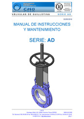 CMO AD Serie Manual De Instrucciones