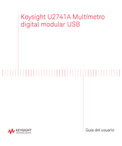 Keysight Technologies U2741A Guia Del Usuario