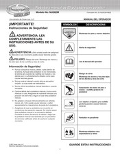 sunjoe MOW JOE MJ502M Manual Del Operador