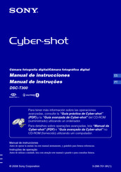 Sony Cyber-shot DSC-T300 Manual De Instrucciones