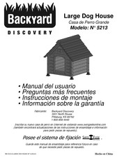 Backyard Discovery 5213 Manual Del Usuario