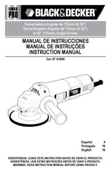 Black And Decker PRO Serie Manual De Instrucciones