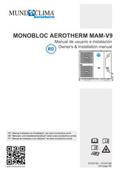 mundoclima AEROTHERM MAM-V9 Serie Manual De Usuario E Instalacion