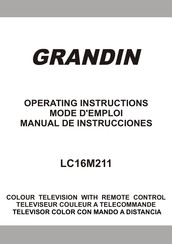 Grandin LC16M211 Manual De Instrucciones