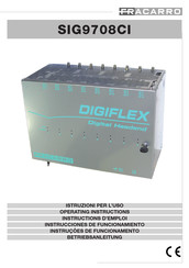 Fracarro DIGIFLEX SIG9708CI Instrucciones De Funcionamiento