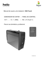 Helo HNS 1317 Serie Manual Del Usuario