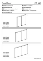 KEUCO Royal Match 12811 171331 Manual De Instrucciones De Uso