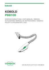 Vorwerk KOBOLD PBB100 Manual De Instrucciones