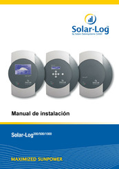 Solare Datensysteme Solar-Log 500 Manual De Instalación