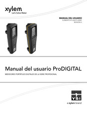 YSI Xylem ProDIGITAL Manual Del Usuario