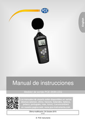 PCI PCE-353N Manual De Instrucciones