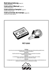 Dolmar PET-2000 Instrucciones De Manejo