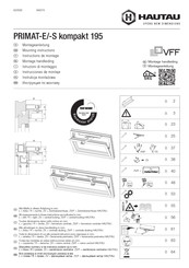 HAUTAU PRIMAT-S kompakt 195 Instrucciones De Montaje