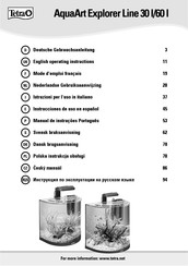 Tetra AquaArt Explorer Serie Instrucciones De Uso