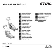 Stihl RME 339 Manual De Instrucciones