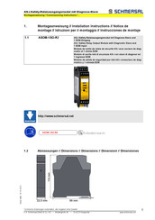 schmersal ASOM-1SO-R2 Instrucciones De Montaje