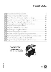 Festool CLEANTEX Serie Manual De Instrucciones