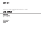 Denon DN-X1100 Manual Del Usuario