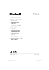 EINHELL 34.080.15 Manual De Instrucciones Original