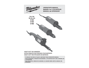 Milwaukee 5192 Manual Del Operador