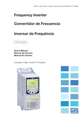 WEG CFW501 Serie Manual Del Usuario