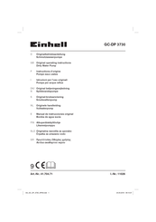 EINHELL GC-DP 3730 Manual De Instrucciones