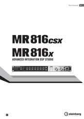Steinberg MR 816csx Manual De Usuario