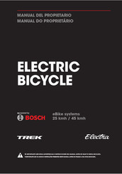 TREK BIKES eBike systems 45 kmh Manual Del Propietário