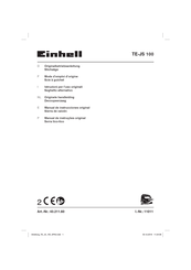 EINHELL TE-JS 100 Manual De Instrucciones Original