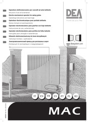 DEA SYSTEM MAC-24 Instrucciones De Uso