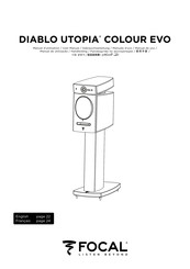 Focal DIABLO UTOPIA COLOUR EVO Manual De Uso