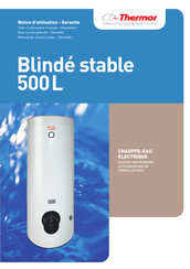 Thermor Blinde 500L Manual De Instrucciones